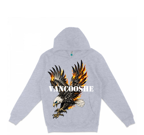 Vancooshe Flaming Eagle Hoody