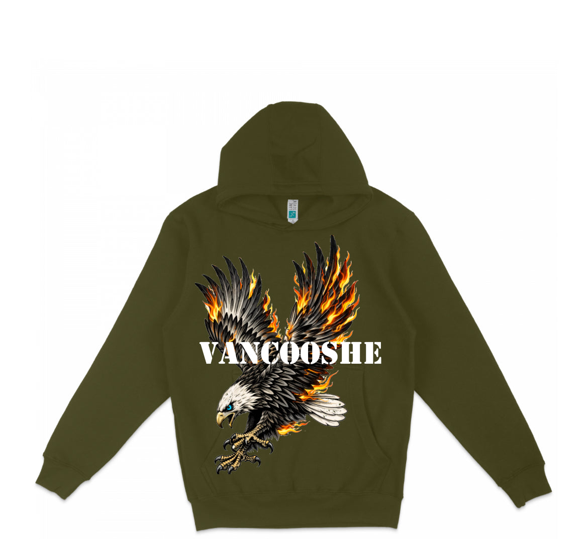 Vancooshe Flaming Eagle Hoody