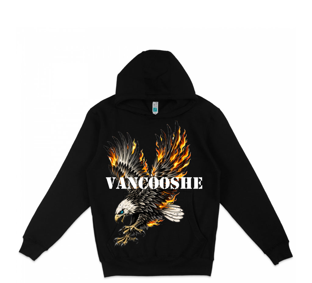 Vancooshe Flaming Eagle Hoody