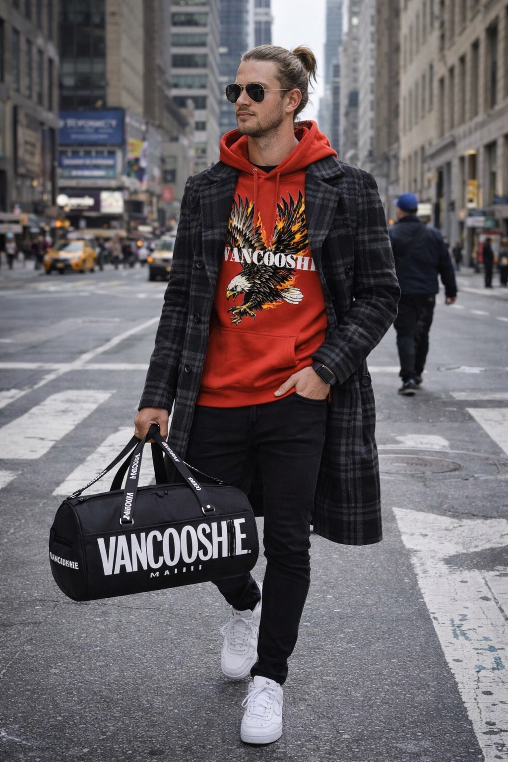 Vancooshe Flaming Eagle Hoody