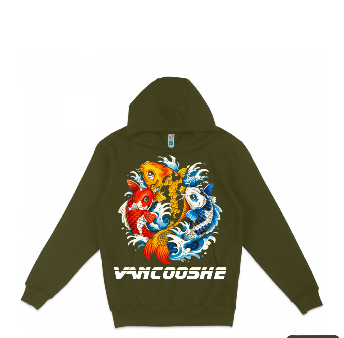 Vancooshe Koi Fish Hoody